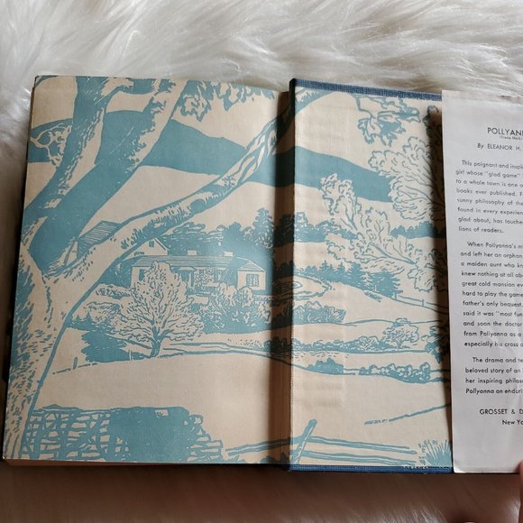 POLLYANNA of the Orange Blossoms, Another GLAD BOOK HARD COVER DUST JACKET 1924 - Picture 10 of 10